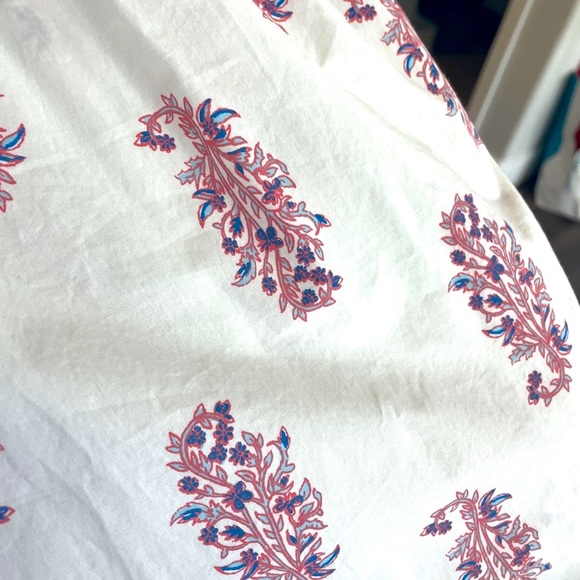 NWOT Beautiful J.crew Smocked Cotton Poplin Dress, Size XS - Picture 8 of 10